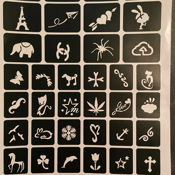 Sparkle Tattoo Complete Set/Package - Picture 10 of 12